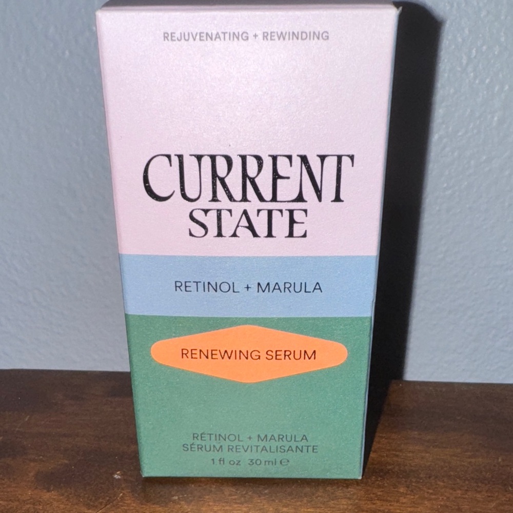 Retinol + Marula Renewing Serum - Pink, Blue, Green